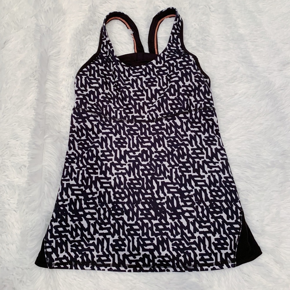 lulu tank with mesh back